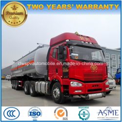 FAW Heavy Duty 45t Fuel Tanker Semi Trailer 45000 L Fuel Tank Trailer Truck