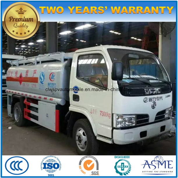 5500 Litre Oil Tanker Truck 5kl Fuel Refueling Bowser Truck for Sale 