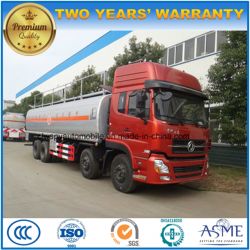 Dongfeng 4 Axles 40000 L Fuel Tanker 35t to 40t Fuel Bowser Tank Truck