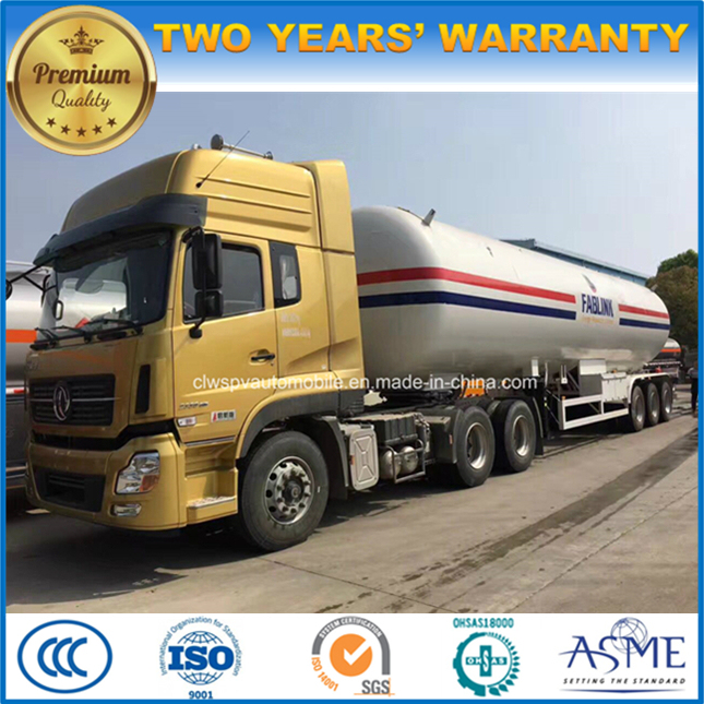  LPG Tank Trailer 50 Cbm M3 Gas Tanker Price 