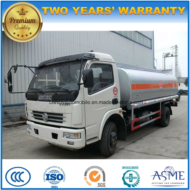 Dongfeng 4*2 Fuel Tanker 6000 Liters Gasoline Bower Tank Truck 