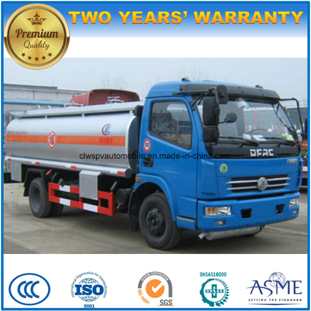 Dongfeng 7kl Refueling Tank Truck 6 Tons Fuel Tanker Truck for Sale 