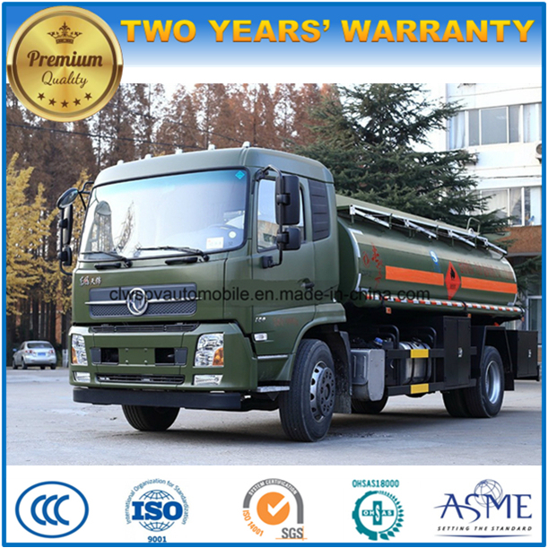 Dongfeng 15000 L Refuel Tank Truck 15kl Oil Transport Truck 