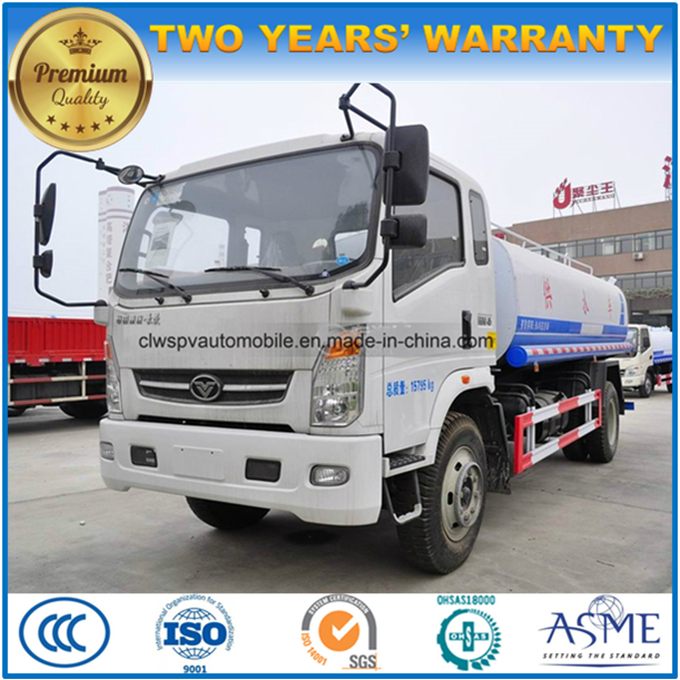 Sinotruk 10 Tons Street Sprinkler 10000 Liters Water Tank Truck Price 