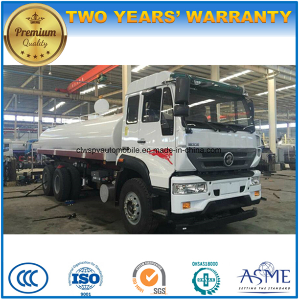 25 T Sinotruk High Pressure Sprinkler 25000 Liters Water Tank Truck 