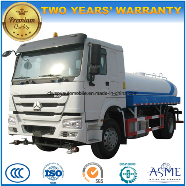 16000L Sinotruk Street Water Spray 16 Tons Water Tank Truck 