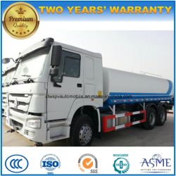 Sinotruk 6*4 3 Axles 25 Cbm Sprinkler 25000 L Water Tank Truck