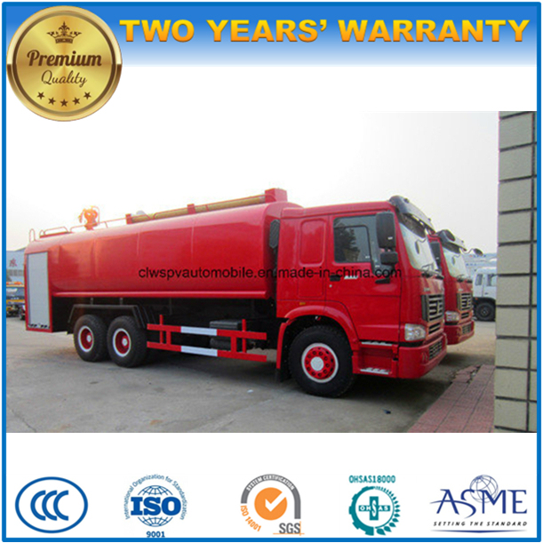 25000 L Sinotruk 6X4 25 Tons Water Truck High Quality Water Fire Fighting Truck 