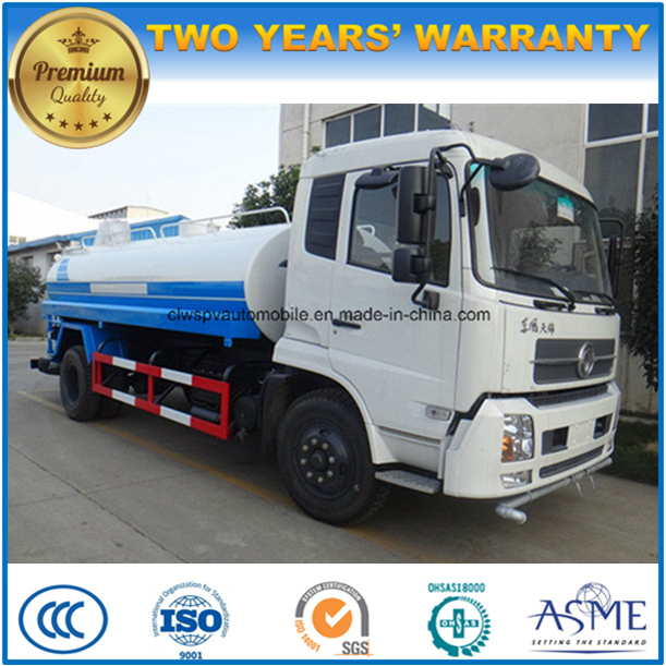 12000 L Spraying Tanker Truck 12 T Water Tank Truck for Sale 