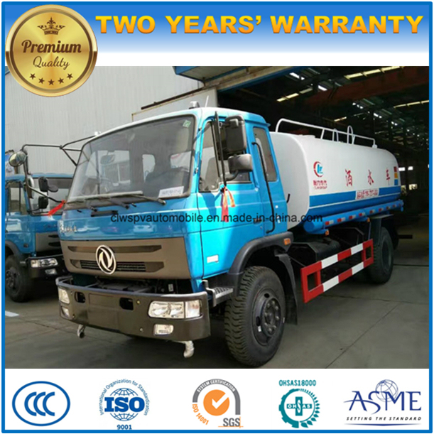 4X2 15000 L Street Sprinkler 15000 Liters Water Tank Truck for Sale 