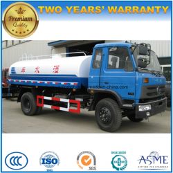 6 Wheels 8000 L Water Tanker Truck with Crane and Cargo Loading Truck for Sale