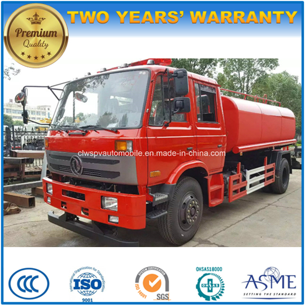 4X2 12000 Liters Water Sprinkler Tank Truck 12 Tons Fire Fighting Truck 