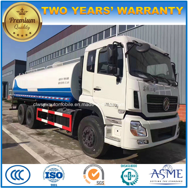 6X4 Customized High Quality Water Sprinkler Truck 20000 L Water Transport Bowser Truck 