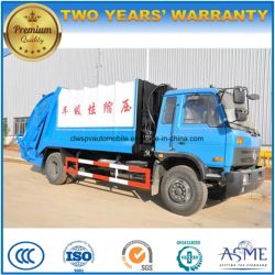 Dongfeng 4X2 6 Wheels 15 Tons Compactor Garbage Collecting and Transport Truck