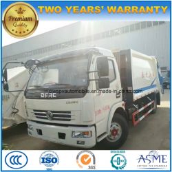 4X2 Hot Sale 8 T Compactor Garbage Truck 8 Tons Refuse Transport Truck