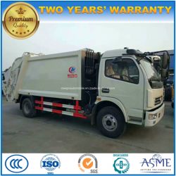 8m3 Refuse Compress and Transport 8 Tons Compactor Garbage Truck Price