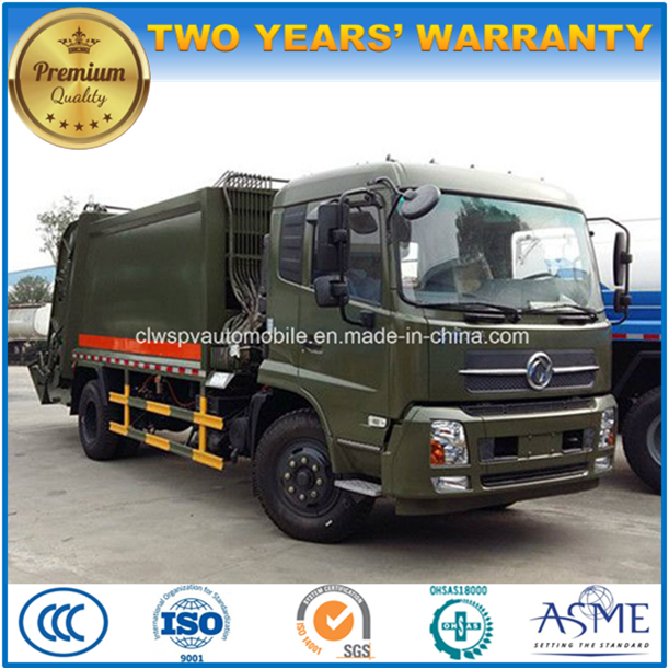 180HP Garbage Collect and Transport Truck 10 T Compressed Garbage Truck 