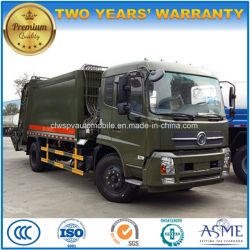 180HP Garbage Collect and Transport Truck 10 T Compressed Garbage Truck