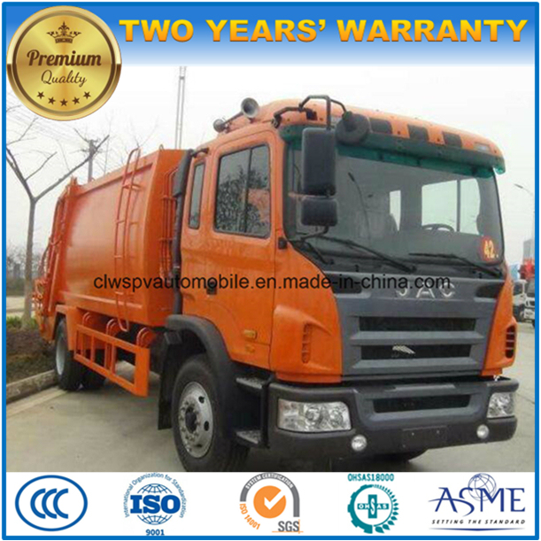 Exported 12 T Garbage Compress and Transport 12 Cbm Trash Collect Truck 