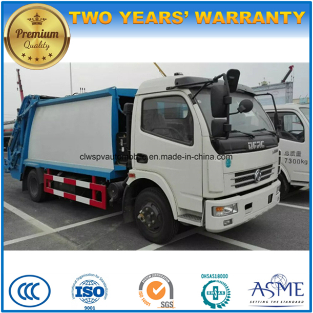 Dongfeng 8 Cbm Garbage Compress and Transport 8 M3 Rubbish Collect Truck 