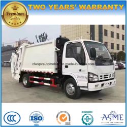 Isuzu 4X2 5 M3 Garbage Compress and Transport Truck 5 Cubic Meters Refuse Truck