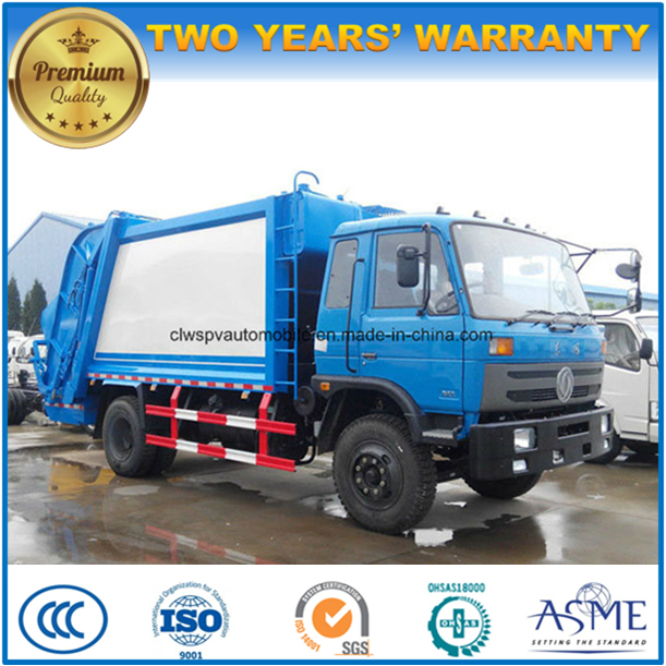 4X2 6 Wheels 10 to 12 Cubic Meters Compactor Garbage Truck Rubbish Collect for Sale 