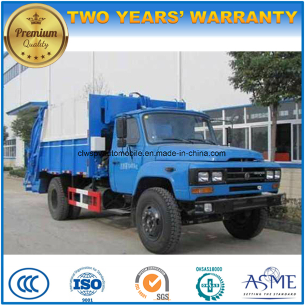 4X2 10 Tons Compactor Garbage Truck 10 Cubic Meters Refuse Truck for Sale 