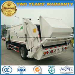 FAW 5 Tons Refuse Compress 5 Cbm Compactor Garbage Truck