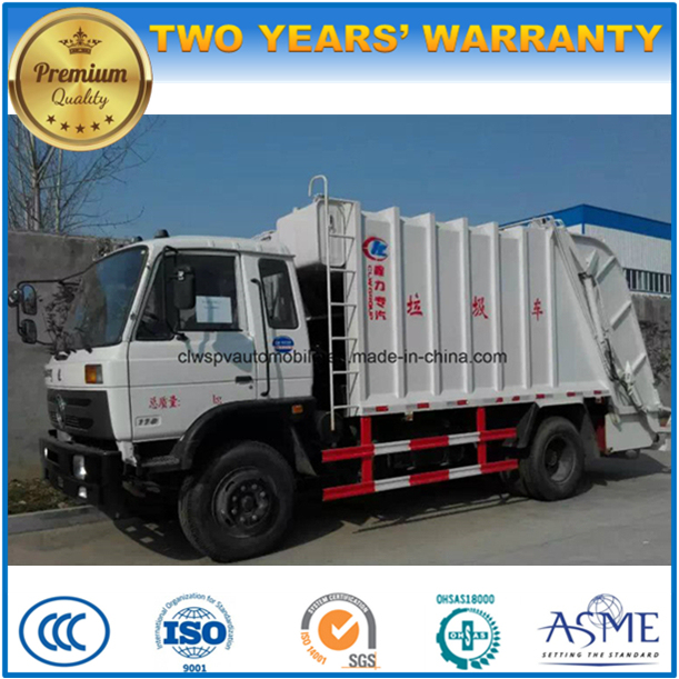 Hot Sale 12 Tons 4*2 Garbage Compress and Dump Truck 12 Cbm Refuse Truck 