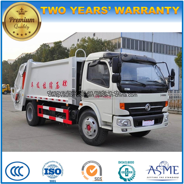 Hot Sale 4X2 6 Tons Rubbish Collect Truck 6 T Garbage Compactor Truck 