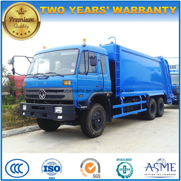 6*4 Heavy Duty 20 T Refuse Collect Truck 20 M3 Garbage Compactor Truck 