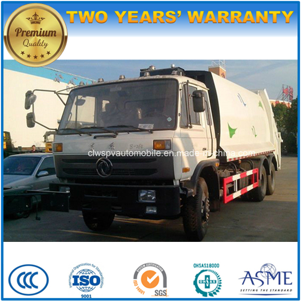 Dongfeng 10 Wheels Heavy Capacity 20 T to 25 Tcompactor Garbage Truck 