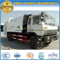 10 Cubic Meters Dongfeng 4X2 6 Wheels 10 Tons Garbage Compress and Transport Truck