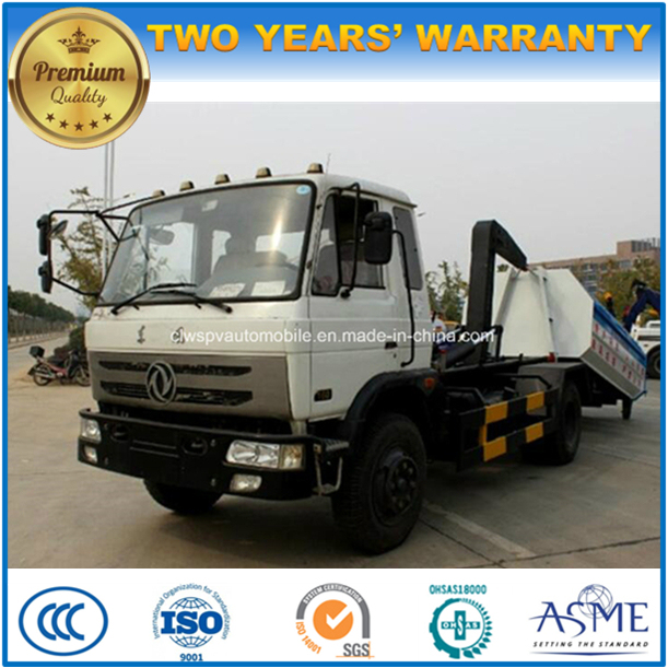 Dongfeng 4X2 15 Cbm Hook Truck 15 Tons Arm Roll Garbage Truck for Sale 