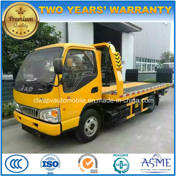 6 Wheel JAC Road Block Removal Truck 3t Wrecker 