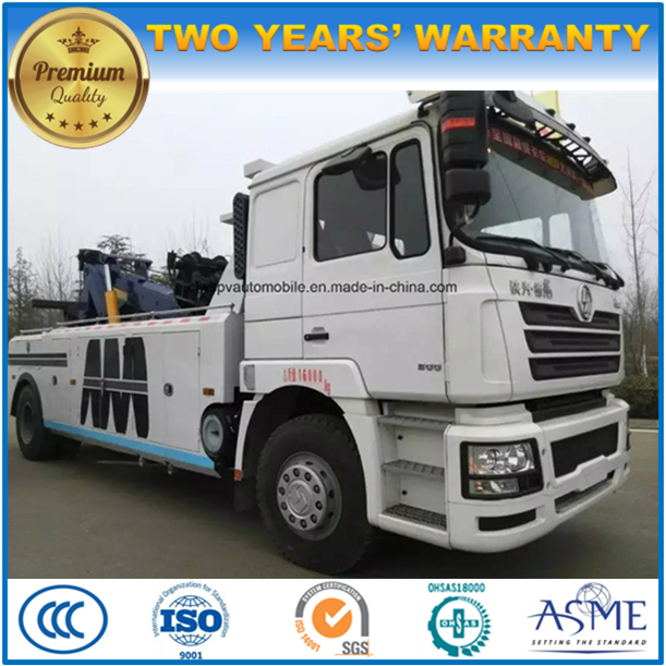 Shacman 4*2 Towing Vehicle 300HP Road Wrecker Truck 