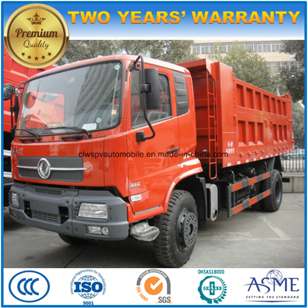 240HP Dongfeng 12cbm Dumper 4X2 12 Tons Tipper Truck for Sale 