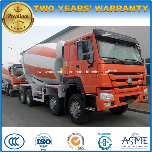 HOWO 10 Wheels Cement Mixer Drum Roller Truck 8 M3 Concrete Delivery Truck 