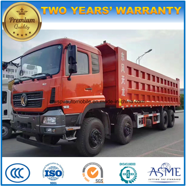 4 Axle 275 Kw Heavy Duty 40 T Dumper Tipper Truck for Sale 