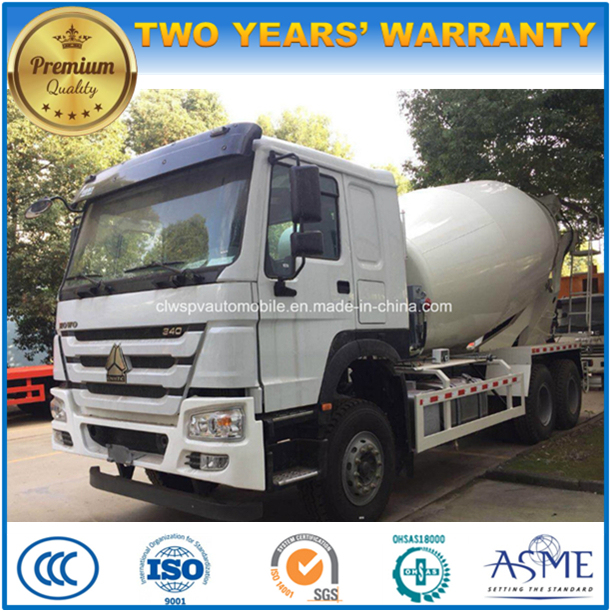 Sinotruk 340HP 10 M3 Concrete Mixer Drum Roller Truck for Export 