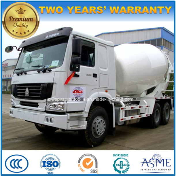 HOWO 10 Wheels Concrete Mixer Truck 6 M3 Cement Mixer Truck 