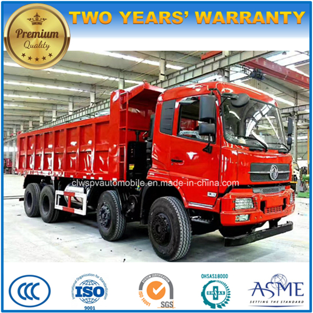 Dongfeng 8X4 Dump Truck 4 Axles 30 Tons Heavy Duty Dumper Truck Prcie 