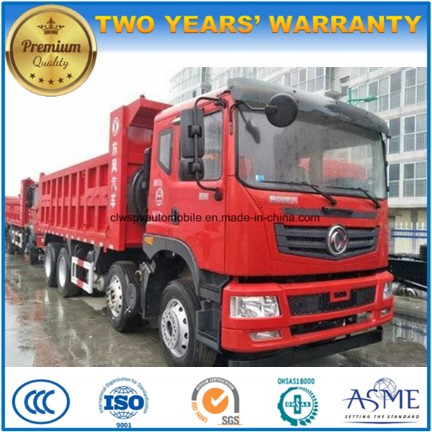 12 Wheels Dumper 4 Axles Dongfeng 40 Tons Tipper Dump Truck for Sale 