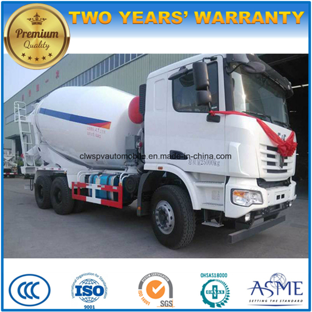 C&C 6X4 Concrete Mixer Drum Roller Truck 8 Cbm Cement Delivery Truck 