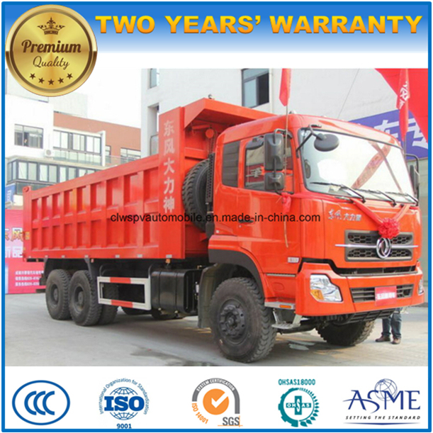 Dongfeng 6*4 10 Wheels 25 Tons Dump Truck 25 T Dumper Truck for Sale 