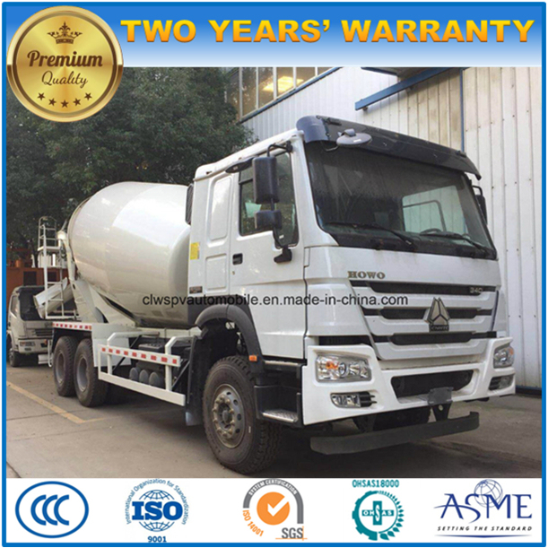 Sinotruk HOWO Concrete Mixer Truck 340HP 8 M3 Drum Roller Truck 