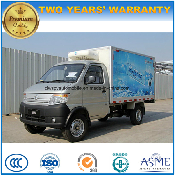 Changan Small Refrigerated Boxcar 3 Tons Freezer Truck 