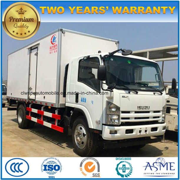 6 Wheels Isuzu Fresh Food Transport Truck 7 Tons Refrigerator Truck 