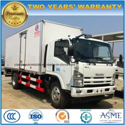 6 Wheels Isuzu Fresh Food Transport Truck 7 Tons Refrigerator Truck