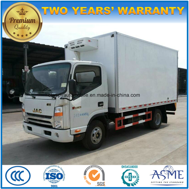 JAC 6 Wheels Cold Storage Truck 5 Tons Meet Freezer and Transport Truck 